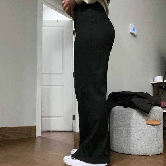SHEIN Pants - Black straight leg yoga pants